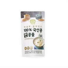아름뜰 맷돌로 갈아만든 100% 국산콩 찐콩물, 190ml, 120개