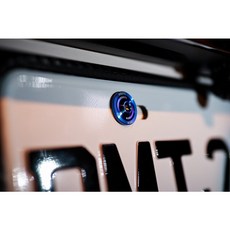 黑木賣場 汽車用車牌螺絲，防鏽耐用，安裝簡便，多色可選，適用多車型, 1個