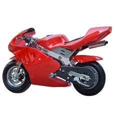 소형바이크 49cc 오토바이 성인용 포켓바이크 가솔린 루지 미니 레저용, 하얀색, 1개