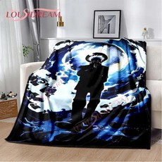 코타츠이불 애니메이션 플란넬 담요 주술회전 유지 메구미 노바라 고조 사토루 침대 소파용 던지기, [04] 75x90cm, [26] 26