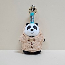 위베어 베어스 정품 인형 15cm~27cm 모찌 캐릭터인형, 판다_떡볶이후드, 1개, 8cm