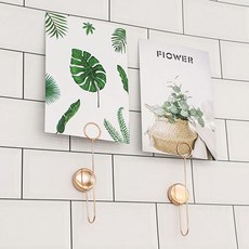 금속 메모 홀더 로즈골드 mon+422Fq