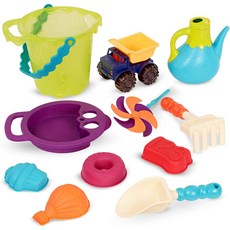 [브랜드B] 모래놀이 비치 레디백 샌드비치백 B. toys - B. Ready Beach Bag, 혼합 색상, 1개