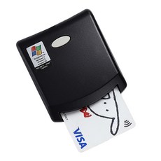 EZ100PU 晶片讀卡機 報稅讀卡機 支援多系統, 酷炫黑, 1個