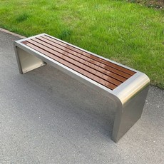 공원 야외벤치 대기실 학교 부식방지 웨이팅 스툴, 1 . 8m 40cm 45cm 스테인리스스틸