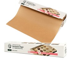 FROG 무표백 논스틱 종이호일 오븐 전자렌지 사용가능 들러붙지 않는 종이 호일, 20m, 1개입, 1개