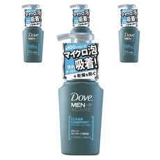 도브 맨 클린 컴포트 펌프형 세안제, 130ml, 4개