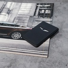 MLC 가죽 카드키 커버 제네시스 G80(20년 이전) EQ900 G90(22년이전) 호환, 제네시스G80/EQ900/G90