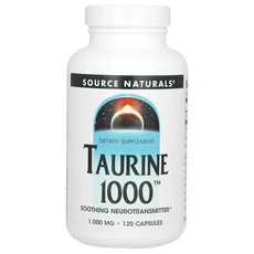 프리미엄상품 Source Naturals 타우린 1000mg 캡슐 120정 끝내주게잘나가는상품, SourceNaturals타우린1000mg캡슐120정, 1개