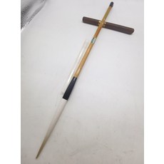 翠祥堂 不言制 三號細光峰超長鋒毛筆 抱雲 一支 細光峰純羊毫 超長筆桿, 1個, 參考詳情頁