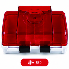태그스타 가오레 디스크 보관함 케이스 컬렉션, 1개, RED, CLOSE-01 1개, RED, CLOSE-01