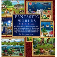 (영문도서) Fantasy worlds. Funny pictures with tasks for development. Hardcover, Lulu.com, English, 9781471672897