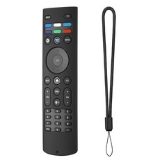 XRT140 TV 컨트롤러 케이스 보호와 호환되는 실리콘 슬리브 쉽게 접근 가능, Black