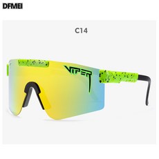 DFMEI PIT VIPER騎行護目鏡高檔戶外運動防風鏡偏光太陽鏡炫彩鍍膜