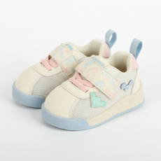 타이니스텝 아기 걸음마신발 걸음교정 특허 삑삑이신발 베이지 파스텔 보행기화