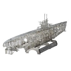 금속 독일U보트 잠수함프레임 DIY 3차원조립 프라모델 성인제품, 1개