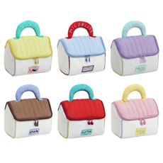 에슬린 귀여운 집 모양 배색 대용량 화장품 파우치(6color)