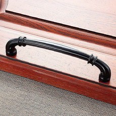 붙박이장 문고리 거실장 장농 블랙 128mm 서랍 설치