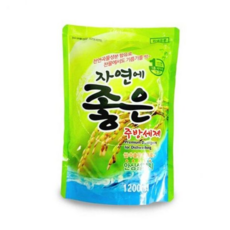 과일세척 자연에좋은주방세제 1 2kg 야채과일세정, 1개, 1ml
