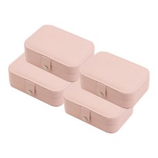 베어플 쥬얼리 박스 악세사리 보관함, 4개, 피치
