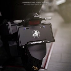 MMB 車牌框 鋁合金牌框 適用於 DRG KRV 曼巴 雷霆, 1個, VJR 4V