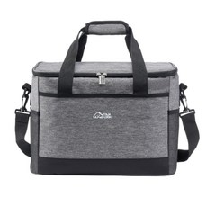 동운랩 브리즈 소프트쿨러 보냉백 대형 30L, 그레이 (30L), 1개