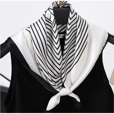 세련 여자 미니 스카프 모조실크 머플러 패션코디 6종