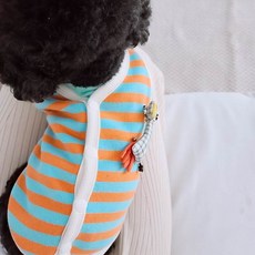 블랙 기린 수면조끼, 오렌지, 1개