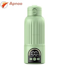 Apnoo 휴대용 분유포트 무선 보온 여행용 전기 포트기 316SUS 12000mAh 충전식 보온병, AP925C-2