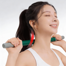 레츠굿 근막이완 마사지 스틱, 1개, 그린