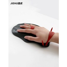 수영 패들 캐치업 핸드 물갈퀴가 가능한 손바닥 용품 스노클링, 기본형 옐로우L 남성추천