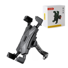 론조모니 고정형 자전거 휴대폰 거치대, 백미러형블랙, 1개