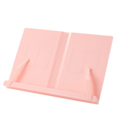 데이모노 가볍고 튼튼한 휴대용 독서대, 핑크