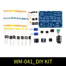CIRMECH 하이파이 헤드폰 앰프 키트 솔로 이어폰 DIY 듀얼 NE5534 영어 업그레이드 버전, 01 DIY KIT