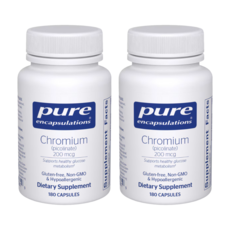 퓨어 인캡슐레이션 크롬 피콜리네이트 200mcg, 2개, 180정