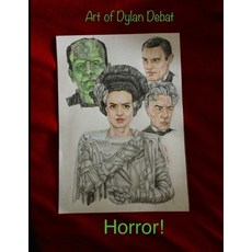(영문도서) Art of Dylan Debat: Horror Paperback, Independently Published, English, 9798340701756