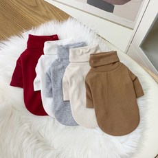 ♠[패션독]기모홀릭폴라티 (XS~2XL) - 펫비투비 151555, 브라운, L