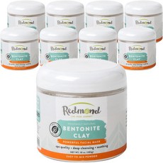 Redmond 벤토나이트 클레이 파워풀 페이셜 마스크, 1개입, 9개