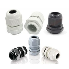 JX KOREA 케이블그랜드 PG7/PG9/PG11/PG13.5/PG16/PG19/PG21/PG25/PG29/PG36/PG42 방수커넥터(IP68) 연결소켓 / 제이엑스코리아, PG11(블랙), 1개