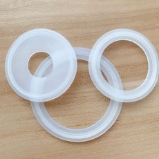 1PCS Fit 19mm-Pipe X 219mm O/D 위생 트라이 클램프 페룰 실리콘 씰링 스트립 가스켓 링 와셔 홈브류 유제품, 180OD200mm