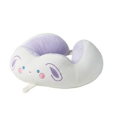 U型可愛動物造型頸枕 兔子