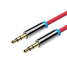 3.5mm aux 오디오 케이블 옥스선 차량용 억스선, 레드, P350(3m)