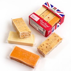 쿰캐슬 브리티쉬 체다 셀렉션 치즈 80g x 4종, 320g, 2개