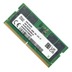 SK 하이닉스 DDR5 16GB 4800MHz RAM 1Rx8 PC5 - 노트북 메모리 SODIMM 미니 호스트, 01 16GB 4800B x 2