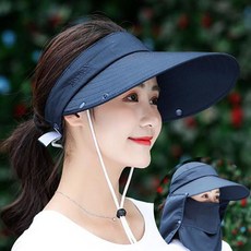 마스크 썬햇 캡모자 얼굴 햇빛가리개 할머니 농사밭일jsj1+7UUy