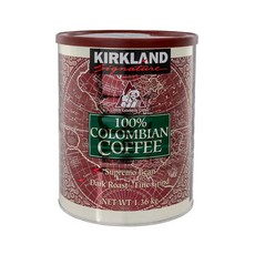 코스트코 커클랜드 시그니쳐 다크 콜롬비안 그라운드 커피 1.36kg 3개