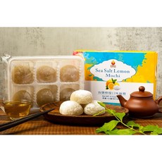 浩瀚麻糬 綜合口味 4種 6入 糖果風暴, 1個, 浩瀚麻糬-海鹽檸檬(1盒/6入)