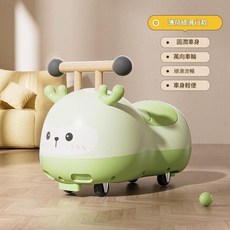 花生溜溜車 寶寶滑步車 10-36個月適用 薄荷綠, 1個