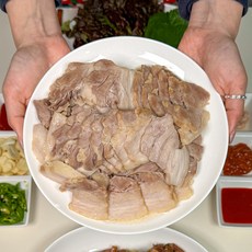 집에서먹자 잡내 없이 부드럽고 촉촉한 슬라이스 삼겹 보쌈, 1개, 600g