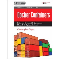 (英文圖書)Docker Containers: Build and Deploy with Kubernetes Flannel Cockpit and Atomic 平裝版, Pearson, 英文